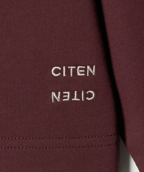 CITEN（シテン）の「＜CITEN＞ヘヴィーウエイトロンT（Tシャツ/カットソー・メンズ・ワイン/ホワイト/ネイビー・S/M/L）」の21枚目の写真