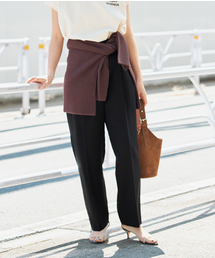 ダブルクロス ストレッチパンツ（スラックス）｜VERMEIL par iena