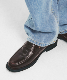 PASCOROZEN（パスコロゼン）の「25Paco JC2435 Slit Penny Loafer Brown 58.5（ローファー）」