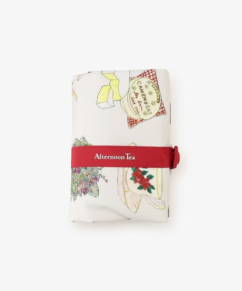 Afternoon Tea（アフタヌーンティー）の「保冷ショッピングラップバッグM/イザベル・ボワノ（エコバッグ/サブバッグ・レディース・ホワイト・ONE SIZE）」の5枚目の写真