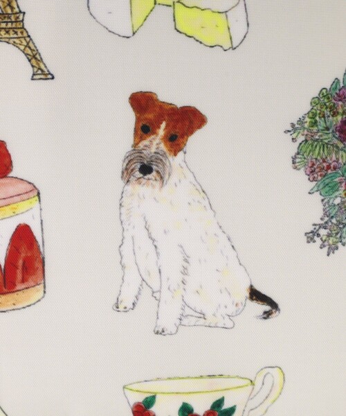 Afternoon Tea（アフタヌーンティー）の「保冷ショッピングラップバッグM/イザベル・ボワノ（エコバッグ/サブバッグ・レディース・ホワイト・ONE SIZE）」の6枚目の写真