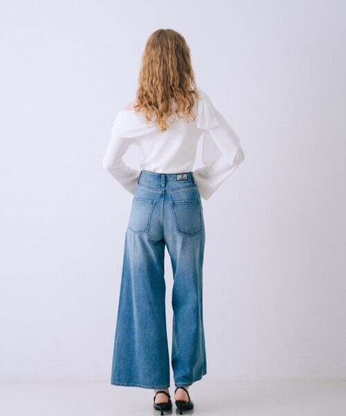 SELFIST（セルフィスト）の「ワンショルダーリボン付きニット　オフショル 2WAY 冬服（ニット/セーター・レディース・ブラック/オフホワイト/ブラック系その他・フリー）」の9枚目の写真