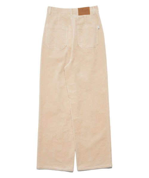 DELICCENT（デリセント）の「コーデュロイツータックパンツ [ベージュ]（その他パンツ・レディース・ベージュ・LARGE）」の3枚目の写真