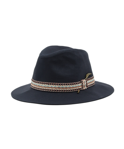 チャイハネ(チャイハネ)の「【チャイハネ】フェザーハット(ハット・レディース・ネイビー/ブラウン・FREE)」の1枚目の写真