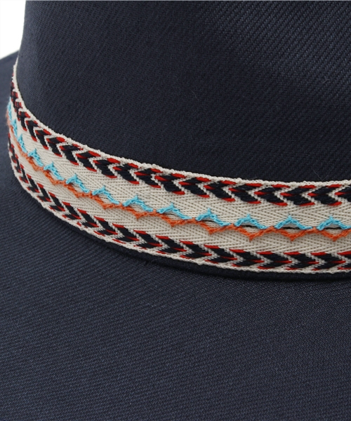 チャイハネ(チャイハネ)の「【チャイハネ】フェザーハット(ハット・レディース・ネイビー/ブラウン・FREE)」の8枚目の写真