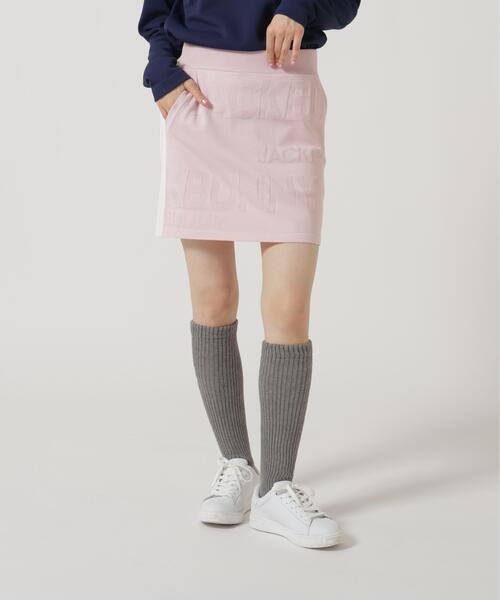 Jack Bunny!!(ジャックバニー)の「【Jack Bunny!!】PEニットスカート(スカート・レディース・ブラック/ピンク・SMALL/MEDIUM/LARGE)」の2枚目の写真
