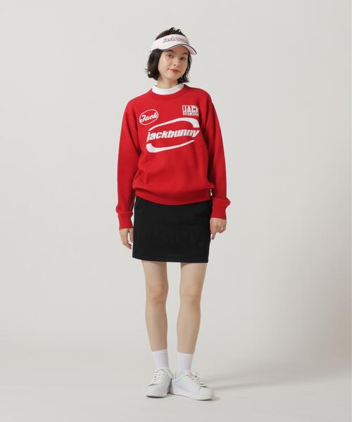 Jack Bunny!!(ジャックバニー)の「【Jack Bunny!!】PEニットスカート(スカート・レディース・ブラック/ピンク・SMALL/MEDIUM/LARGE)」の8枚目の写真