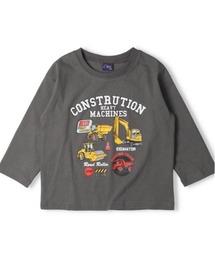 Crescent（クレッセント）の「働く車プリント長袖Tシャツ（Tシャツ/カットソー）」