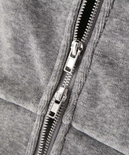 FREE'S MART（フリーズマート）の「Ｗジップベロアパーカー（Tシャツ/カットソー・レディース・グレー/ホワイト・FREE）」の16枚目の写真