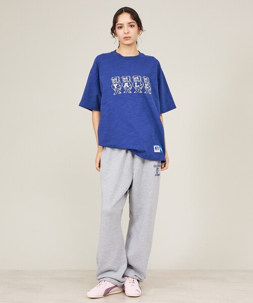 Russell Athletic(ラッセルアスレティック)の「【RUSSELL ATHLETIC / ラッセル アスレティック】University /Harvard/YALE/カレッジロゴ・ユニセックス(Tシャツ/カットソー・メンズ・エンジ/ネイビー/ホワイト系その他/ホワイト系その他2・M/L)」の16枚目の写真