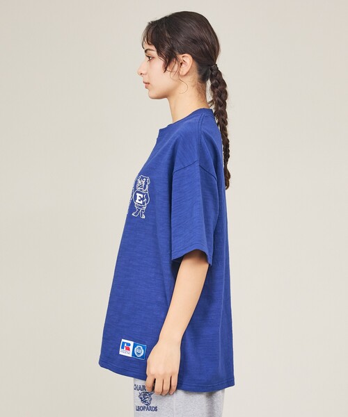 Russell Athletic(ラッセルアスレティック)の「【RUSSELL ATHLETIC / ラッセル アスレティック】University /Harvard/YALE/カレッジロゴ・ユニセックス(Tシャツ/カットソー・メンズ・エンジ/ネイビー/ホワイト系その他/ホワイト系その他2・M/L)」の18枚目の写真