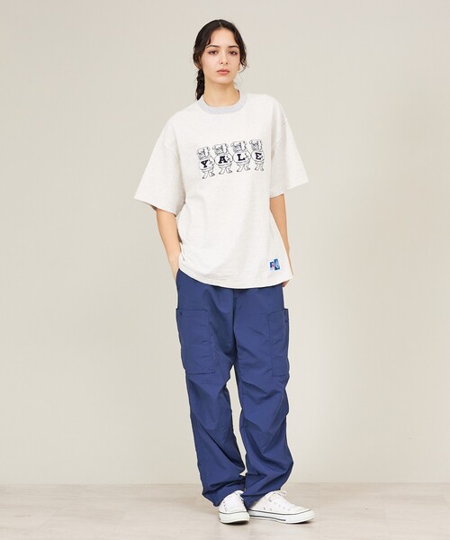 Russell Athletic(ラッセルアスレティック)の「【RUSSELL ATHLETIC / ラッセル アスレティック】University /Harvard/YALE/カレッジロゴ・ユニセックス(Tシャツ/カットソー・メンズ・エンジ/ネイビー/ホワイト系その他/ホワイト系その他2・M/L)」の22枚目の写真