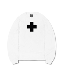DURT（ ）の「PLUS LONG SLEEVE TEE (WHITE)（Tシャツ/カットソー）」
