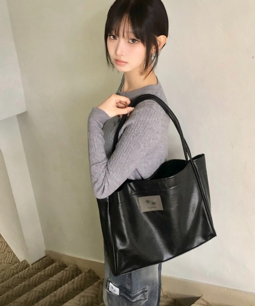 COIRIS_(コイリス)の「◇COIRIS◇ブランド直輸入正規品/ルビックス レザーショルダーバッグ (ポーチ付き) RUVIX LEATHER SHOULDER BAG(ショルダーバッグ・レディース・ブラック・FREE)」の3枚目の写真
