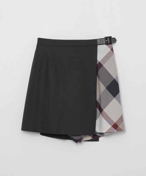 BLUE LABEL CRESTBRIDGE（ブルーレーベルクレストブリッジ）の「シャルマンストレッチツイルキュロット（その他パンツ・レディース・ベージュ系その他/ダークネイビー・38/36）」の8枚目の写真