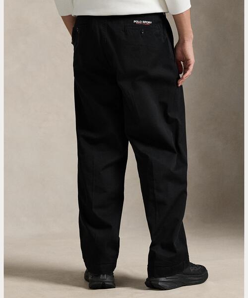 POLO RALPH LAUREN（ポロ ラルフ ローレン）の「Burroughs リラックス フィット Polo Sport パンツ（チノパンツ・メンズ・ブラック系1・34/32/32/32/28/30）」の5枚目の写真