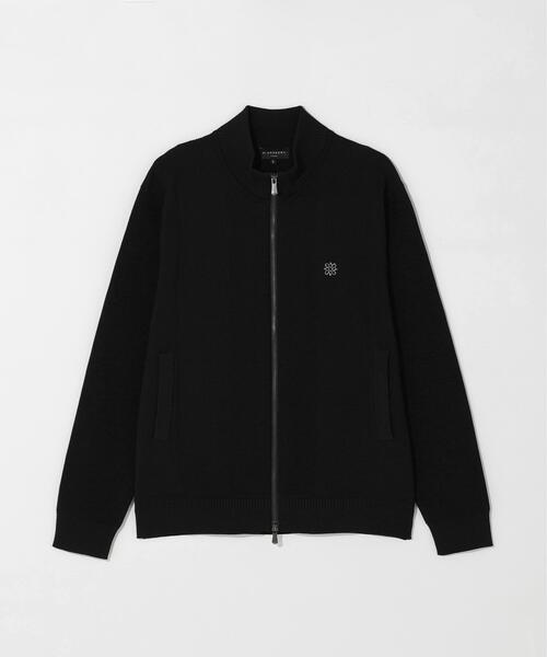 St ANDREWS(セントアンドリュース)の「【St ANDREWS】12Gリンクスニットブルゾン(ブルゾン・メンズ・ブラック/ホワイト・M/L)」の6枚目の写真
