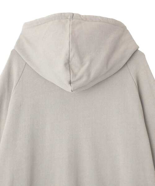 CRAFT STANDARD BOUTIQUE（クラフトスタンダードブティック）の「【ザ・ローリング・ストーンズ】ピグメントスウェットZIPパーカー（パーカー・メンズ・ライトグレー/チャコールグレー・S/L/M）」の4枚目の写真