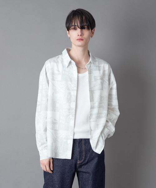 BROWNY(ブラウニー)の「BROWNY/【26年春夏新作】パターンルーズシャツ(LS)(シャツ/ブラウス・メンズ・その他3/その他2/その他1・LARGE/MEDIUM)」の1枚目の写真