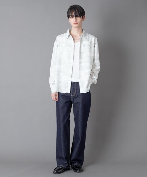 BROWNY(ブラウニー)の「BROWNY/【26年春夏新作】パターンルーズシャツ(LS)(シャツ/ブラウス・メンズ・その他3/その他2/その他1・LARGE/MEDIUM)」の4枚目の写真