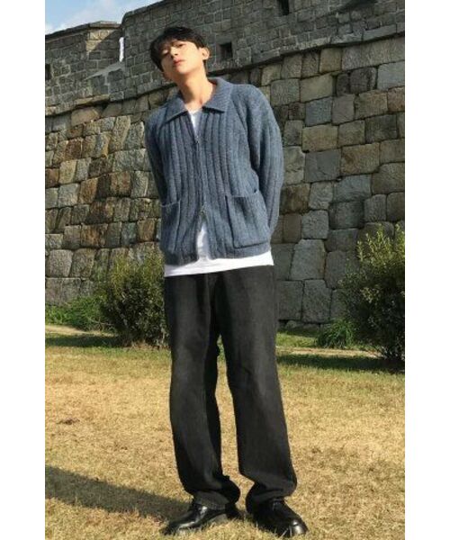 IDWS(アイドンワナセル)の「Wave Line Boucle Collar Knit Blue(カーディガン/ボレロ・レディース・その他・0/2)」の20枚目の写真