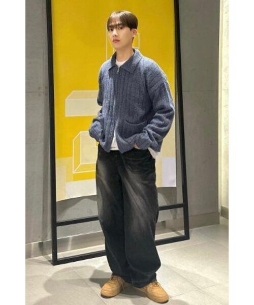 IDWS(アイドンワナセル)の「Wave Line Boucle Collar Knit Blue(カーディガン/ボレロ・レディース・その他・0/2)」の19枚目の写真