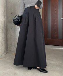 CAPRICIEUX LE'MAGE | 【低身長サイズあり】切替コットンフレアスカート(スカート)