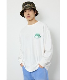 サークルフラワー長袖Tシャツ