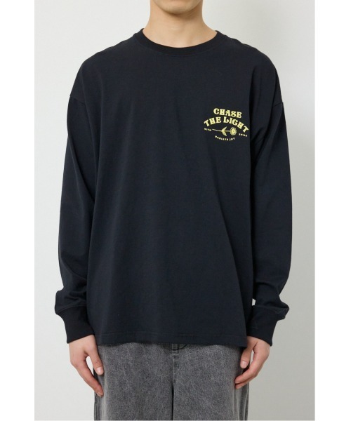 RODEO CROWNS WIDE BOWL（ロデオクラウンズワイドボウル）の「サークルフラワー長袖Tシャツ（Tシャツ/カットソー・メンズ・スモークピンク/ブラック/ホワイト・LARGE/MEDIUM）」の20枚目の写真