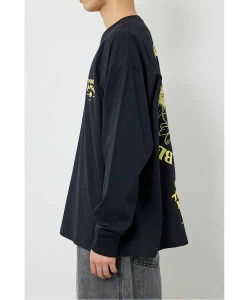 RODEO CROWNS WIDE BOWL（ロデオクラウンズワイドボウル）の「サークルフラワー長袖Tシャツ（Tシャツ/カットソー・メンズ・スモークピンク/ブラック/ホワイト・LARGE/MEDIUM）」の21枚目の写真