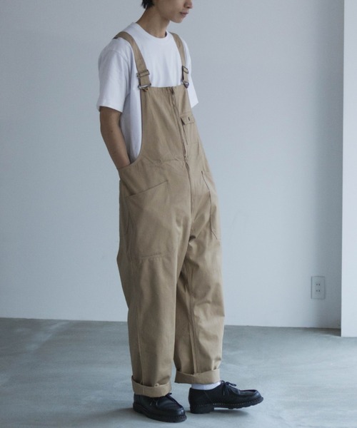 Dickies(ディッキーズ)の「【別注限定展開】GENUINE DICKIES ジェニュイン ディッキーズ ジップ オーバーオール ユニセックス(サロペット/オーバーオール・メンズ・ブラック/ベージュ/ブラウン/ホワイト/ワンウォッシュ/カーキ/ライトブルー・M/S/XL/L)」の15枚目の写真