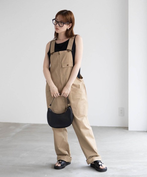 Dickies(ディッキーズ)の「【別注限定展開】GENUINE DICKIES ジェニュイン ディッキーズ ジップ オーバーオール ユニセックス(サロペット/オーバーオール・メンズ・ブラック/ベージュ/ブラウン/ホワイト/ワンウォッシュ/カーキ/ライトブルー・M/S/XL/L)」の21枚目の写真
