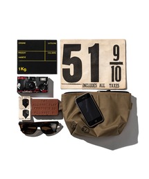 PUEBCO（プエブコ）の「RUBBERIZED HOOD FABRIC X JACQUARD POUCH（ポーチ）」