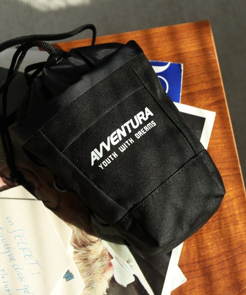 FUNALIVE(ファンアライブ)の「AVVENTURA 巾着チョークバッグ(ショルダーバッグ・メンズ・ブラック系1/ブラック系2/ブラック系・FREE)」の1枚目の写真
