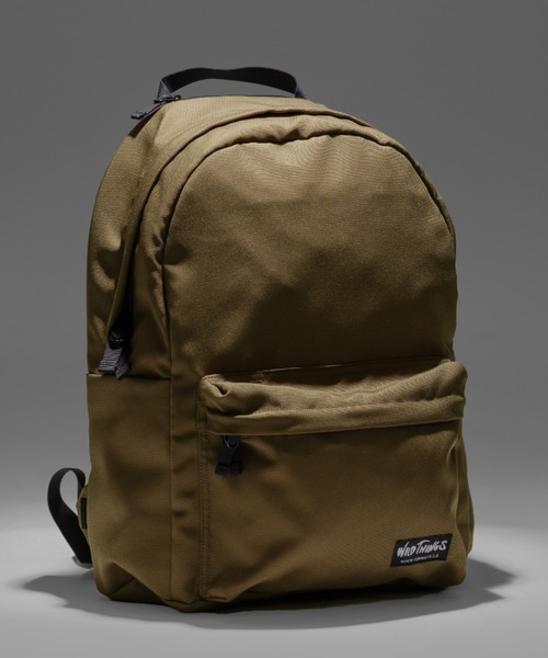 WILD THINGS(ワイルドシングス)の「PC収納可能【WILD THINGS】LARGE DAYPACK リュック 大容量 バックパック(バックパック/リュック・レディース・ネイビー/カーキ/ブラック・ONE SIZE)」の1枚目の写真