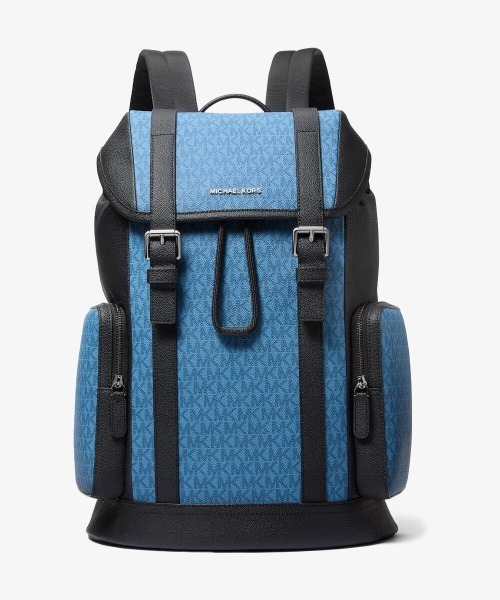 MICHAEL KORS(マイケルコース)の「HUDSON バックパック - MKシグネチャー(バックパック/リュック・メンズ・ブルー系・FREE)」の1枚目の写真