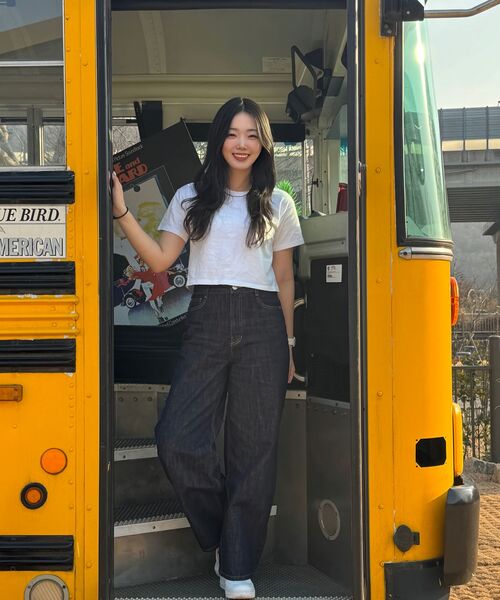 MALOUPE（マロップ）の「9156 カーブドバレルデニムパンツ (ダークインディゴ)（デニムパンツ・レディース・その他・26/28/30）」の11枚目の写真