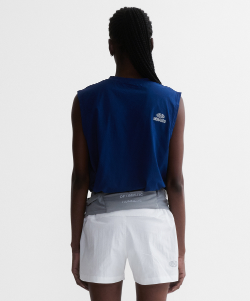 MENASOO(ミナス)の「VENODE Run For Rest Run Active Sleeve_Blue(Tシャツ/カットソー・レディース・ブルー・1/2)」の4枚目の写真
