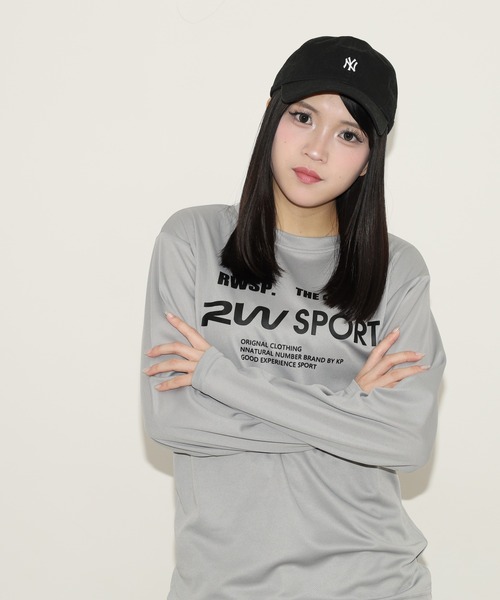 FUNALIVE(ファンアライブ)の「ドライメッシュ プリント 長袖 Tシャツ(Tシャツ/カットソー・メンズ・ブラック系その他/グレー系その他2/ネイビー/ブラック系その他2/グレー系その他/ホワイト・L/M/LL)」の1枚目の写真