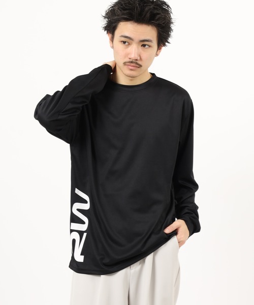 FUNALIVE(ファンアライブ)の「ドライメッシュ プリント 長袖 Tシャツ(Tシャツ/カットソー・メンズ・ブラック系その他/グレー系その他2/ネイビー/ブラック系その他2/グレー系その他/ホワイト・L/M/LL)」の4枚目の写真