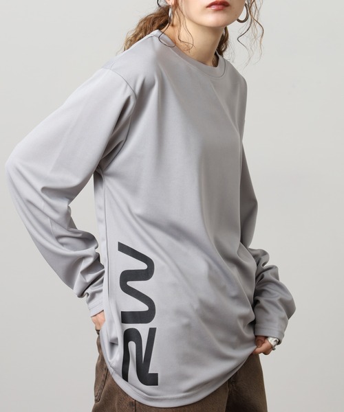 FUNALIVE(ファンアライブ)の「ドライメッシュ プリント 長袖 Tシャツ(Tシャツ/カットソー・メンズ・ブラック系その他/グレー系その他2/ネイビー/ブラック系その他2/グレー系その他/ホワイト・L/M/LL)」の5枚目の写真