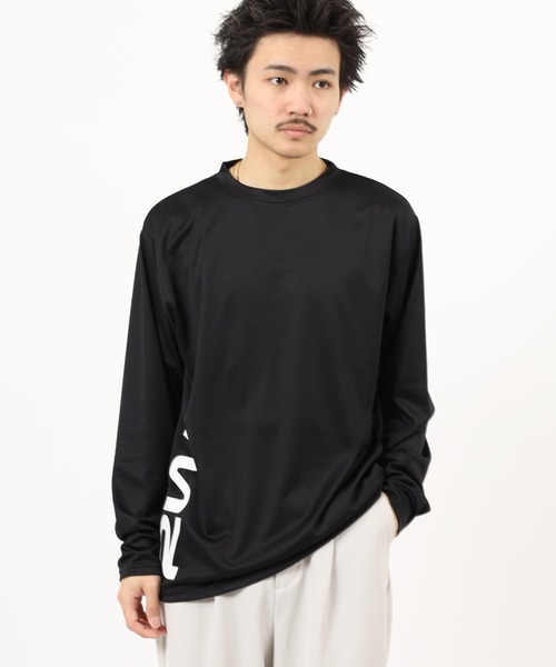 FUNALIVE(ファンアライブ)の「ドライメッシュ プリント 長袖 Tシャツ(Tシャツ/カットソー・メンズ・ブラック系その他/グレー系その他2/ネイビー/ブラック系その他2/グレー系その他/ホワイト・L/M/LL)」の12枚目の写真