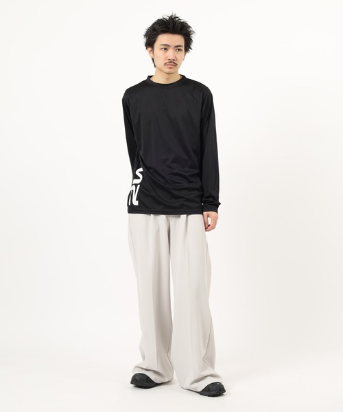 FUNALIVE(ファンアライブ)の「ドライメッシュ プリント 長袖 Tシャツ(Tシャツ/カットソー・メンズ・ブラック系その他/グレー系その他2/ネイビー/ブラック系その他2/グレー系その他/ホワイト・L/M/LL)」の15枚目の写真