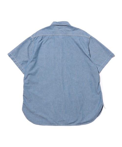 BEAMS PLUS(ビームスプラス)の「WORK Indigo Chambray(シャツ/ブラウス・メンズ・サックスブルー/ブルー・SMALL/LARGE/MEDIUM)」の8枚目の写真