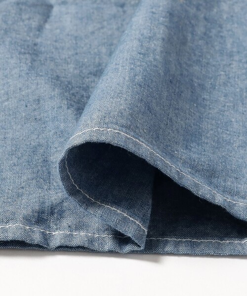 BEAMS PLUS(ビームスプラス)の「WORK Indigo Chambray(シャツ/ブラウス・メンズ・サックスブルー/ブルー・SMALL/LARGE/MEDIUM)」の13枚目の写真