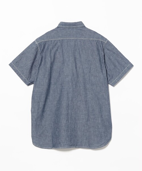 BEAMS PLUS(ビームスプラス)の「WORK Indigo Chambray(シャツ/ブラウス・メンズ・サックスブルー/ブルー・SMALL/LARGE/MEDIUM)」の22枚目の写真