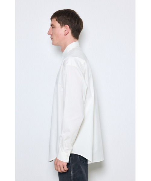 AZUL by moussy(アズールバイマウジー)の「ジップアップ長袖シャツ(シャツ/ブラウス・メンズ・ブラック/ホワイト・MEDIUM/LARGE)」の15枚目の写真