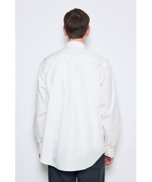 AZUL by moussy(アズールバイマウジー)の「ジップアップ長袖シャツ(シャツ/ブラウス・メンズ・ブラック/ホワイト・MEDIUM/LARGE)」の16枚目の写真