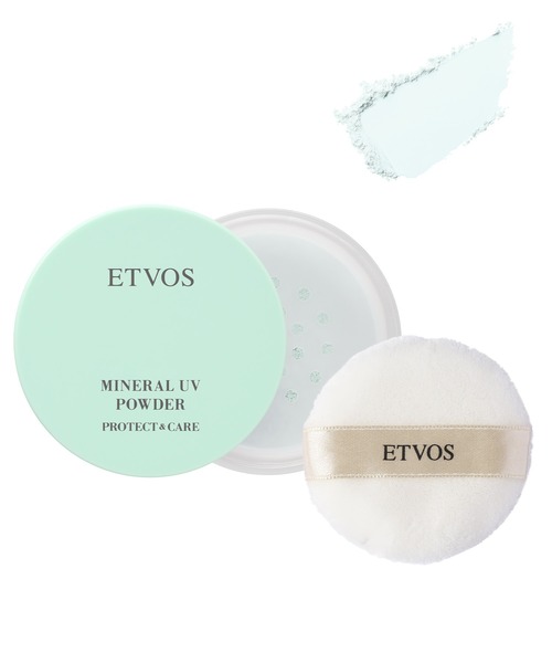 ETVOS（エトヴォス）の「ETVOS / ミネラルＵＶパウダーAZ＜全3色＞（フェイスパウダー・レディース・ペールミント/ピンクベージュ/ペールラベンダー・FREE）」の2枚目の写真