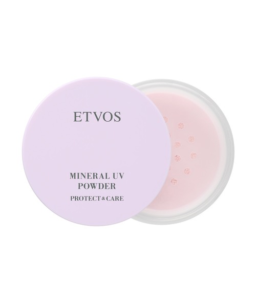 ETVOS（エトヴォス）の「ETVOS / ミネラルＵＶパウダーAZ＜全3色＞（フェイスパウダー・レディース・ペールミント/ピンクベージュ/ペールラベンダー・FREE）」の8枚目の写真